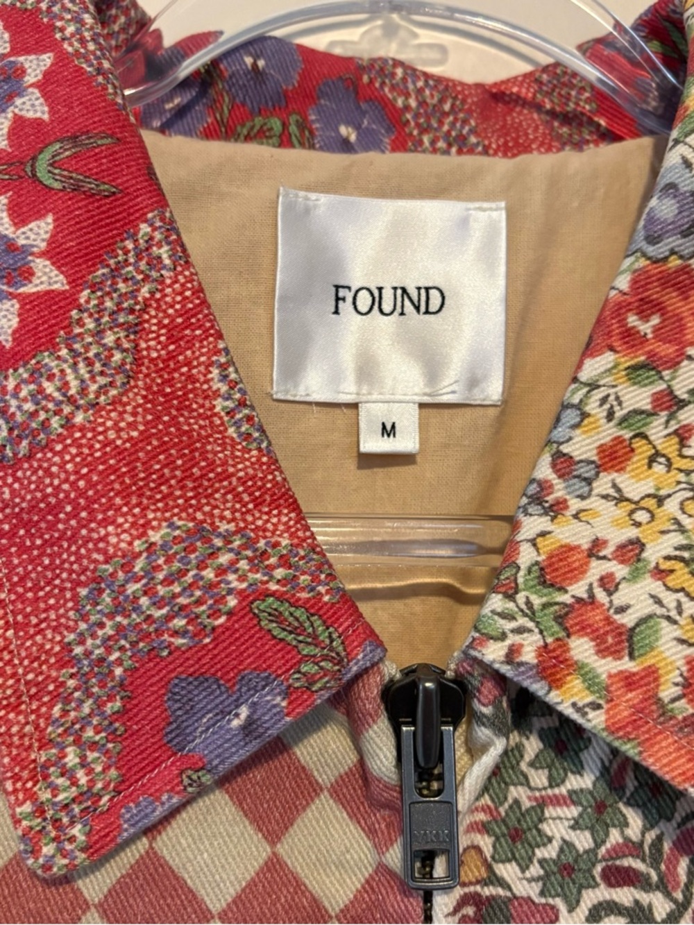 Found tapestry twill jacket in a patchwork print - Picture 7 of 10